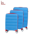 Horizon Strip Luggage Trolley Bag Travel PP Trolley Suitcase